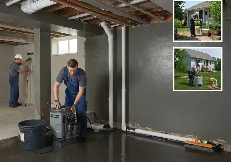 Basement Waterproofing and Flood Prevention process in Kennebunk, ME